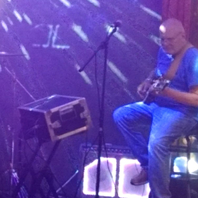 Clarke Blacker performing Creating to Destroy the Universe ll Live at Howl in Fort Myers, Florida August 16, 2018.